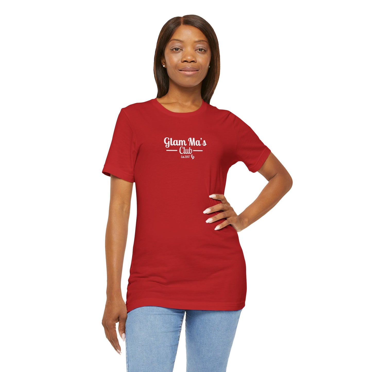 Glam Ma's Club Jersey Short Sleeve Tee ( Assorted Colors)
