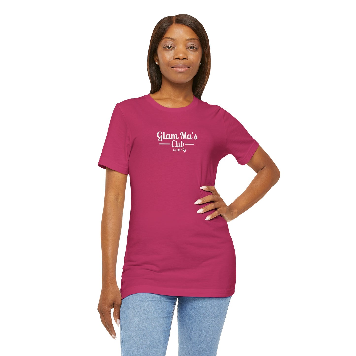 Glam Ma's Club Jersey Short Sleeve Tee ( Assorted Colors)