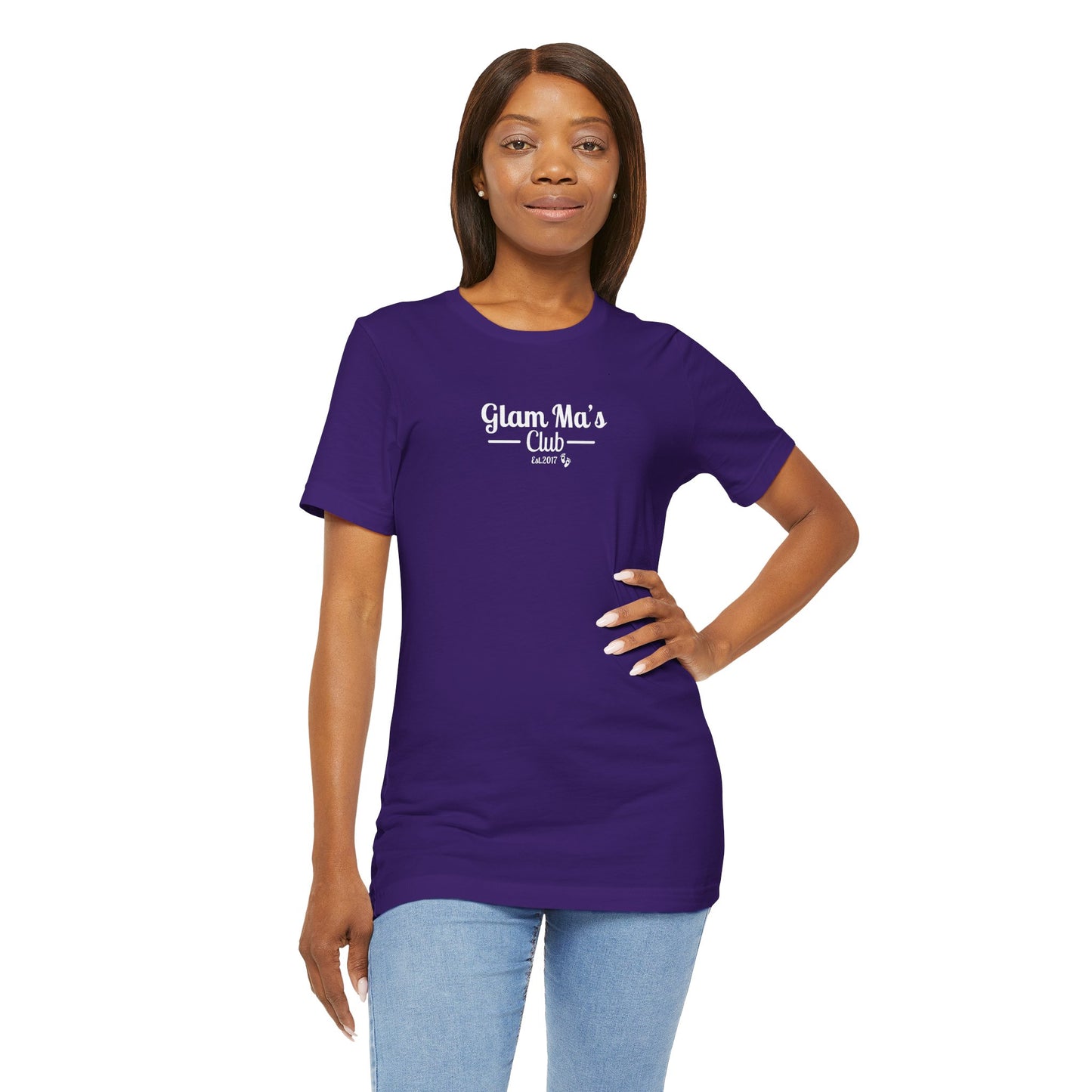 Glam Ma's Club Jersey Short Sleeve Tee ( Assorted Colors)