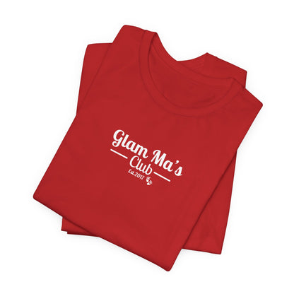 Glam Ma's Club Jersey Short Sleeve Tee ( Assorted Colors)