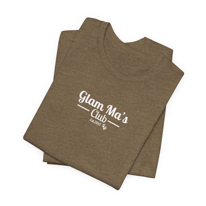 Glam Ma's Club Jersey Short Sleeve Tee ( Assorted Colors)