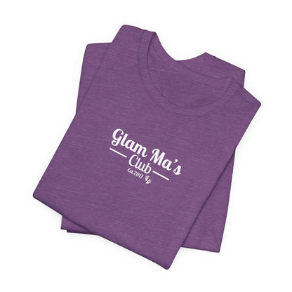 Glam Ma's Club Jersey Short Sleeve Tee ( Assorted Colors)