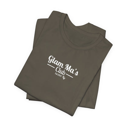 Glam Ma's Club Jersey Short Sleeve Tee ( Assorted Colors)