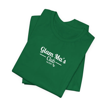 Glam Ma's Club Jersey Short Sleeve Tee ( Assorted Colors)