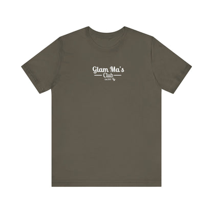 Glam Ma's Club Jersey Short Sleeve Tee ( Assorted Colors)