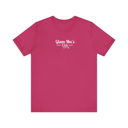 Glam Ma's Club Jersey Short Sleeve Tee ( Assorted Colors)