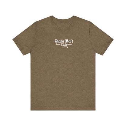 Glam Ma's Club Jersey Short Sleeve Tee ( Assorted Colors)