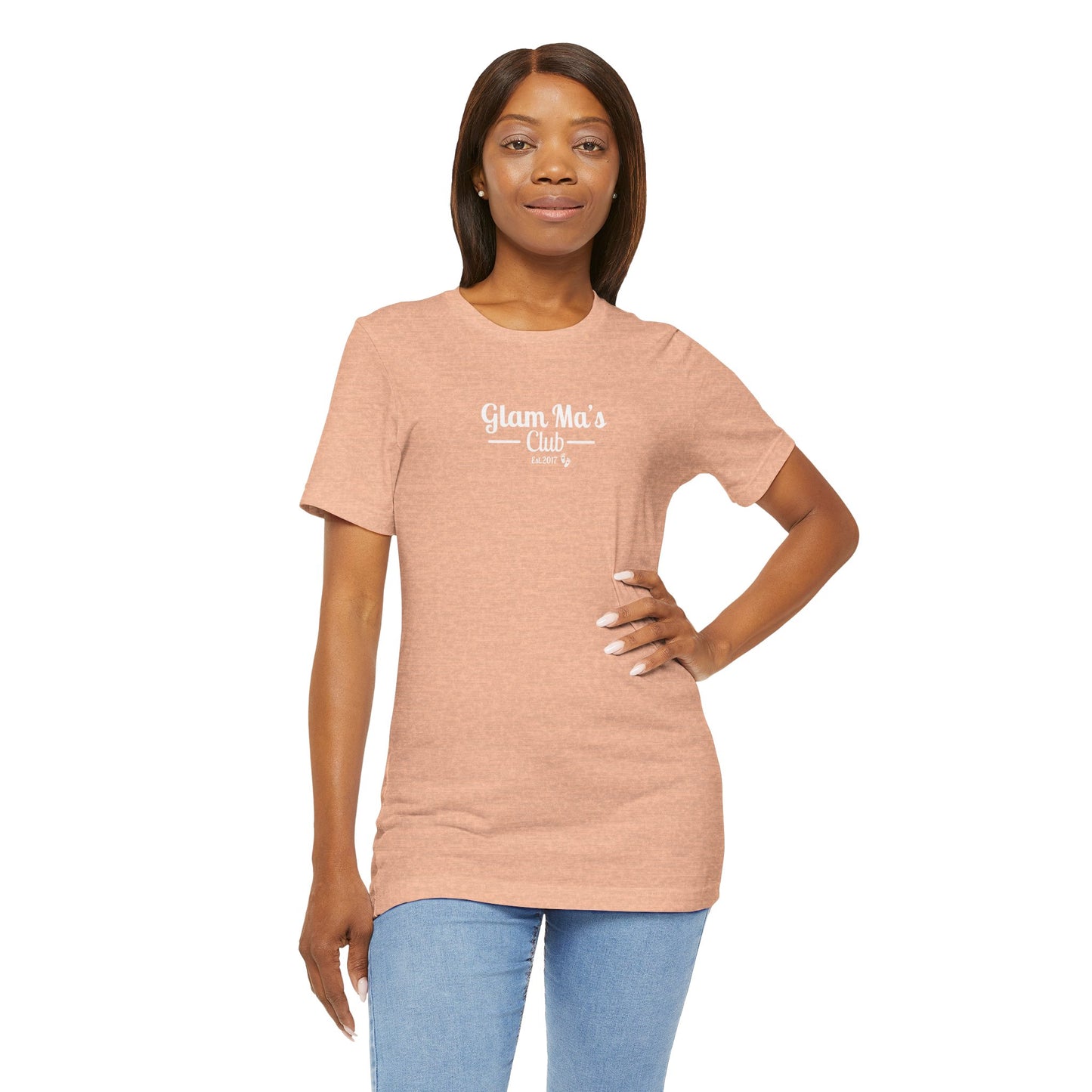 Glam Ma's Club Jersey Short Sleeve Tee ( Assorted Colors)